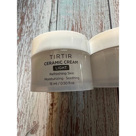 Tirtir Ceramic Cream Light - set of 3 0.5 ozs bottles - all new - Picture 2 of 4
